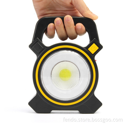 Portable USB Chargeable Solar LED Emergency Camping Light with Strong Brightness